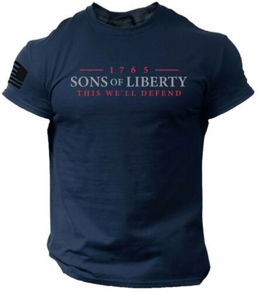Son Of Liberty, 2nd Amendment distressed 3D T-Shirt