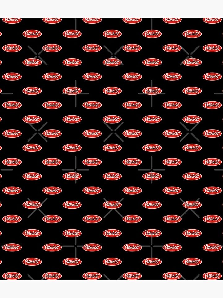 Peterbilt Truck Racing Logo Backpack