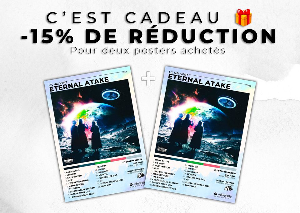 Lil Uzi Vert Eternal Atake Album Cover Posters