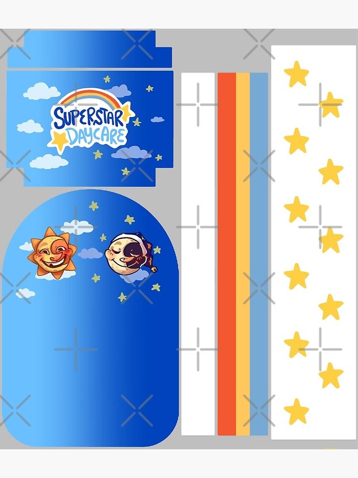 SuperStar Daycare Sun and Moon Backpack Backpack