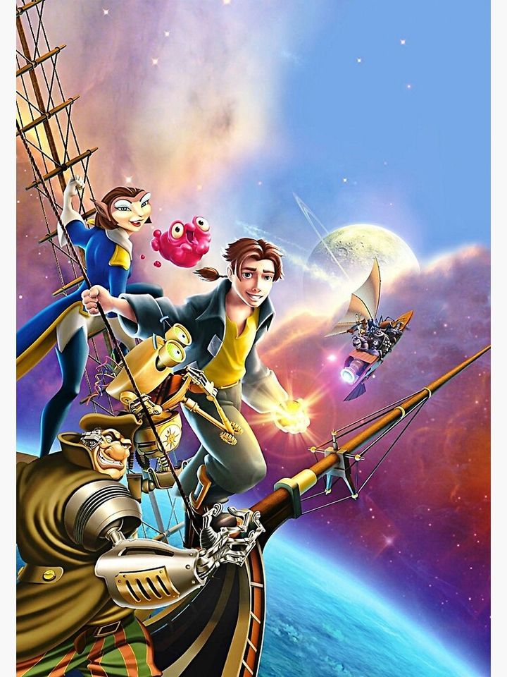 treasure planet new poster Premium Matte Vertical Poster