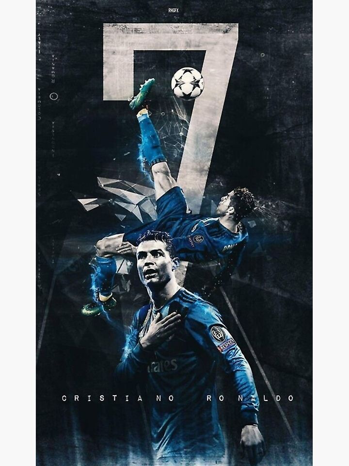 Cristiano Ronaldo Perfect Goal Premium Matte Vertical Poster