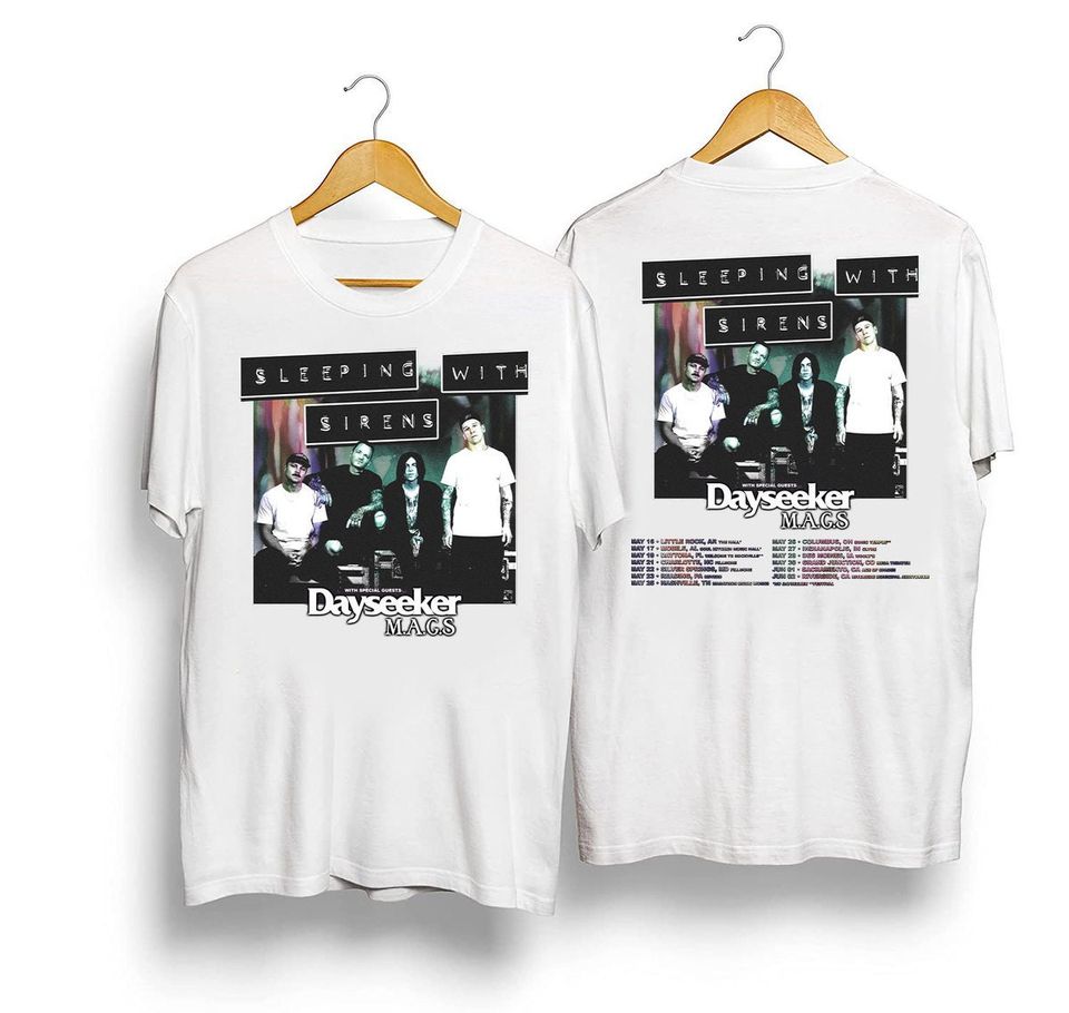 Sleeping With Sirens Tour 2023 Shirt