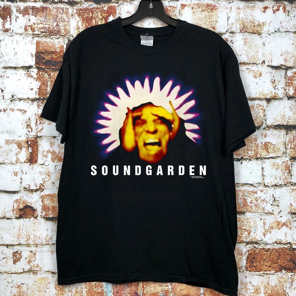 Vtg Soundgarden 1994 Black Hole Sun Superunknown Album Promo T-Shirt
