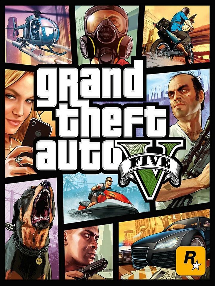 GTA V lima Premium Matte Vertical Poster