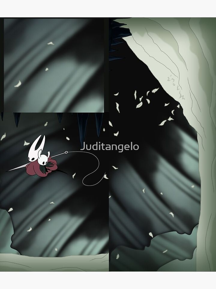 Hollow Knight Hornet and the Knight Backpack