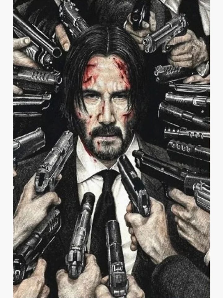 John Wick Poster Premium Matte Vertical Poster
