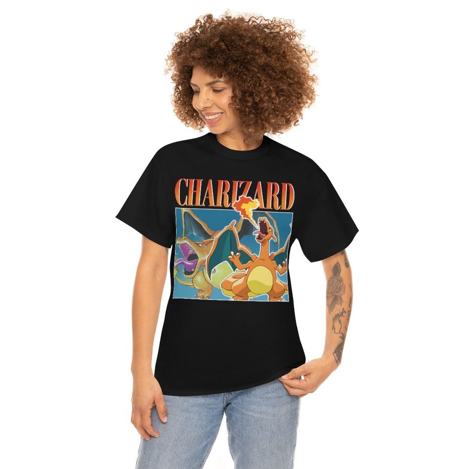 CHARIZARD Vintage t-shirt - 90s bootleg retro t-shirt