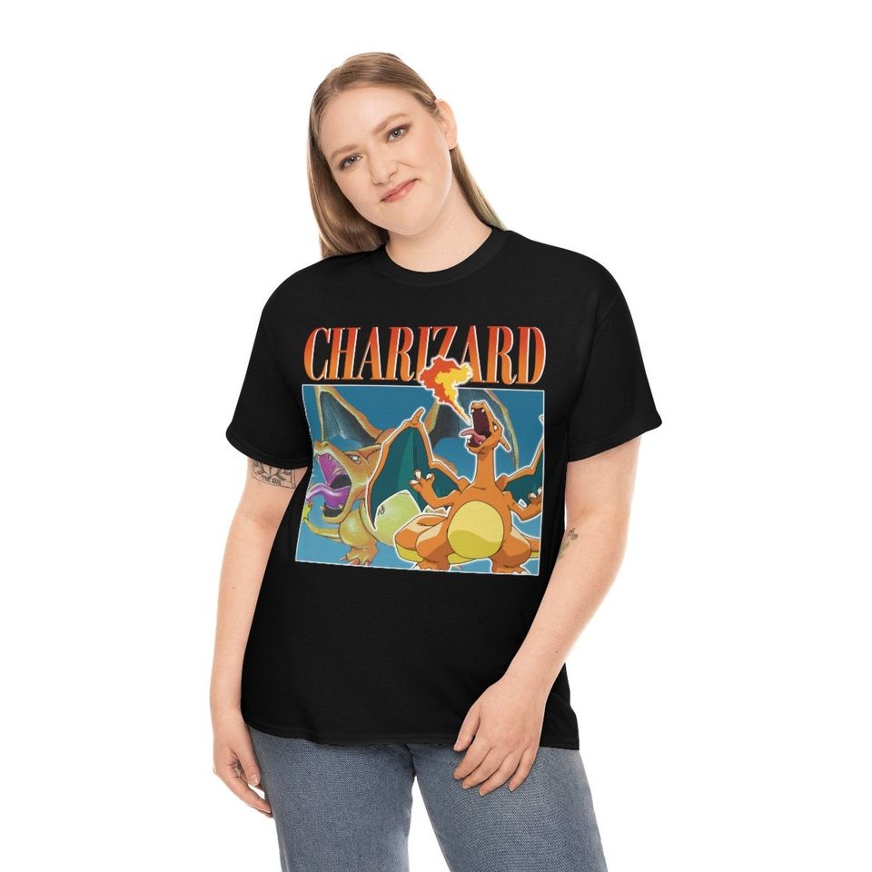 CHARIZARD Vintage t-shirt - 90s bootleg retro t-shirt