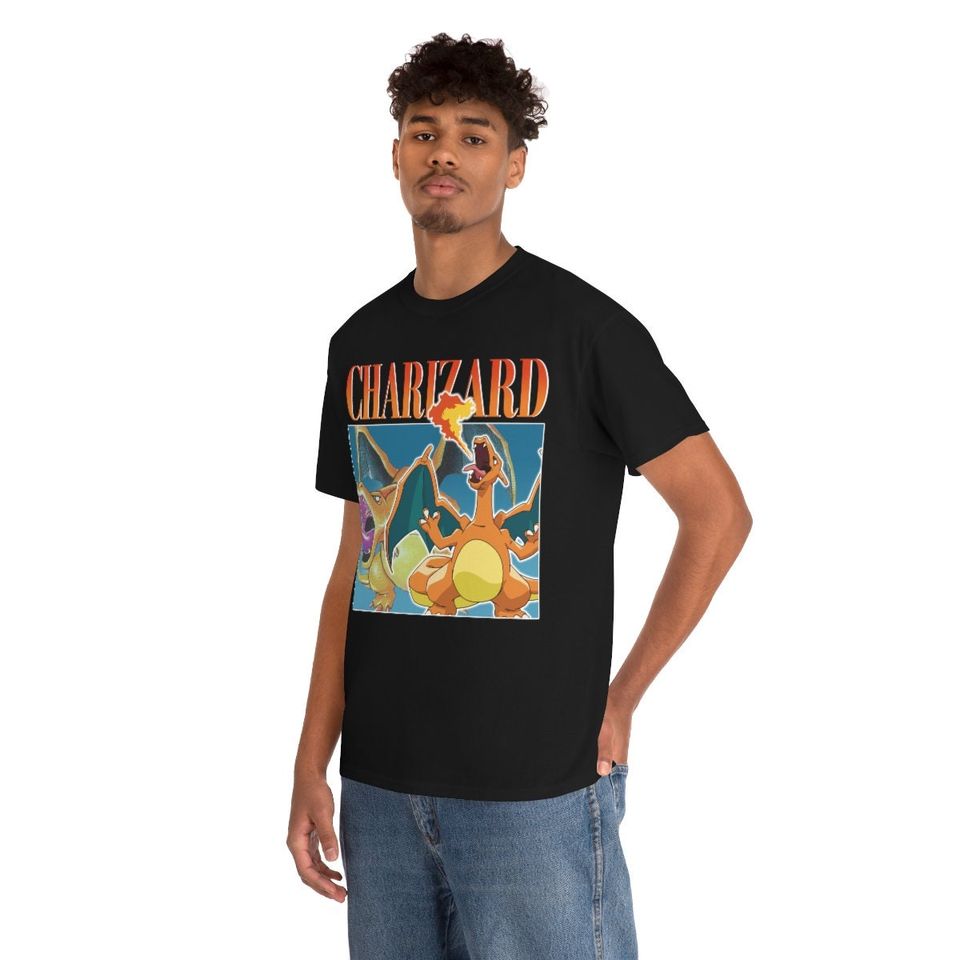 CHARIZARD Vintage t-shirt - 90s bootleg retro t-shirt