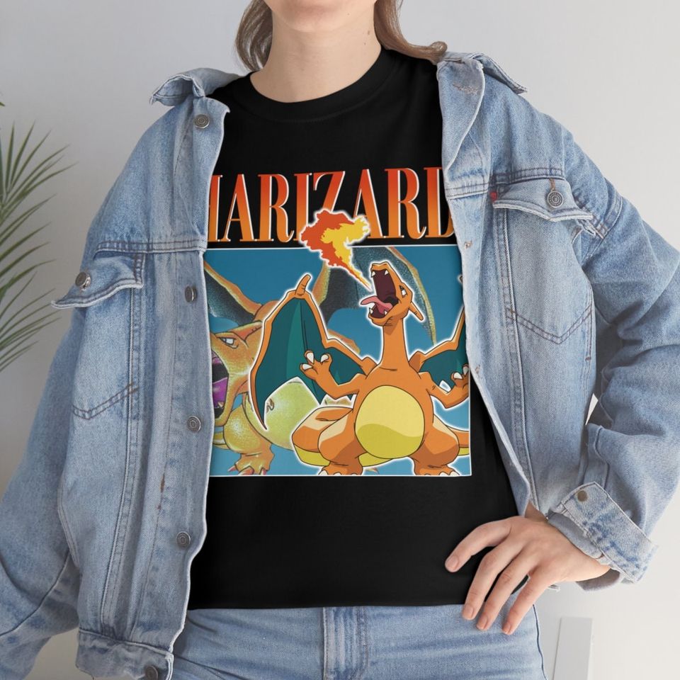 CHARIZARD Vintage t-shirt - 90s bootleg retro t-shirt