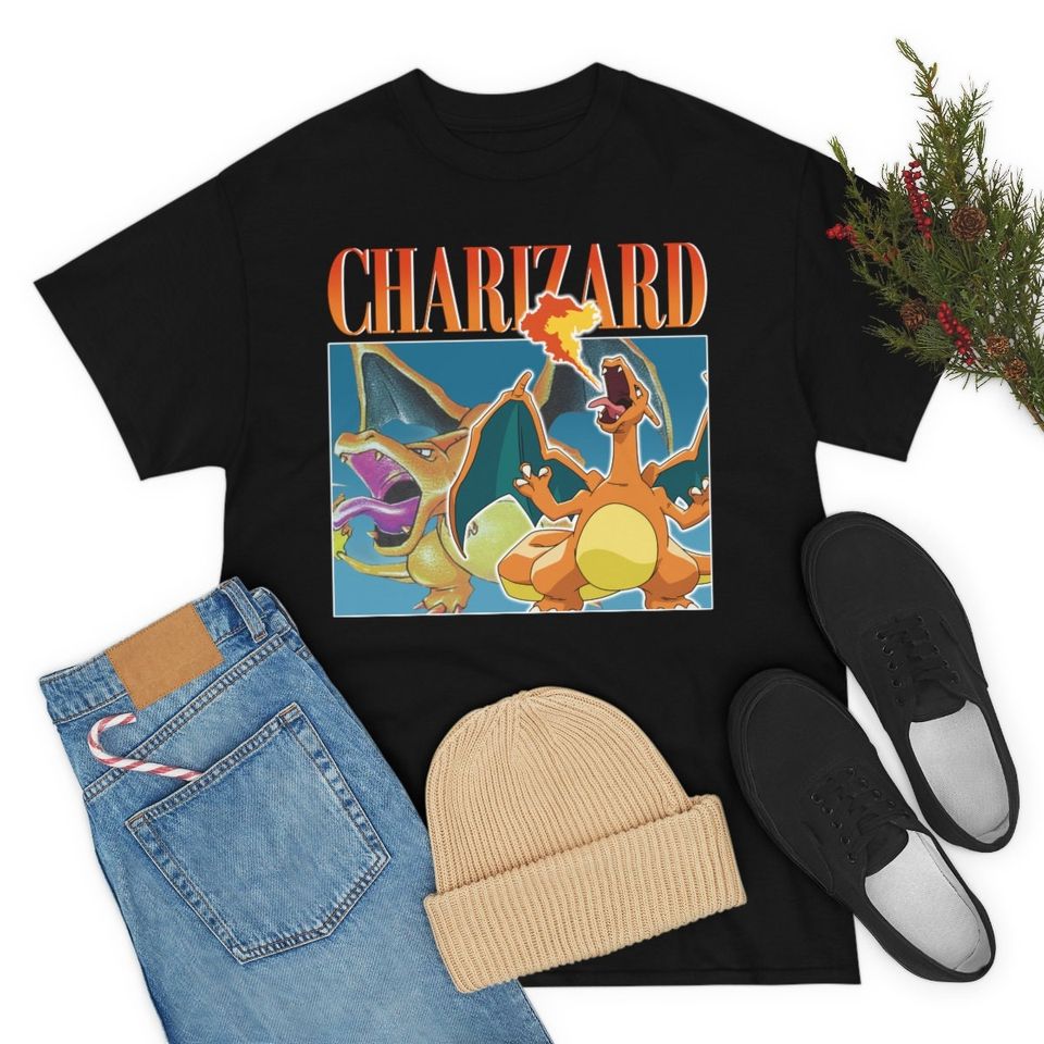 CHARIZARD Vintage t-shirt - 90s bootleg retro t-shirt