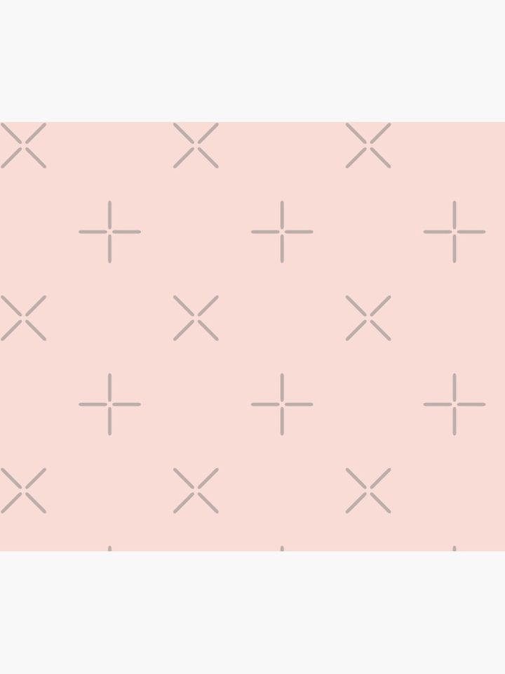 Apricot Pink Solid Color Shower Curtain