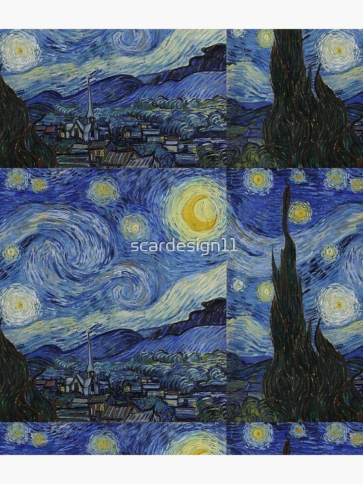 Vincent Van Gogh - Starry Night  Backpack