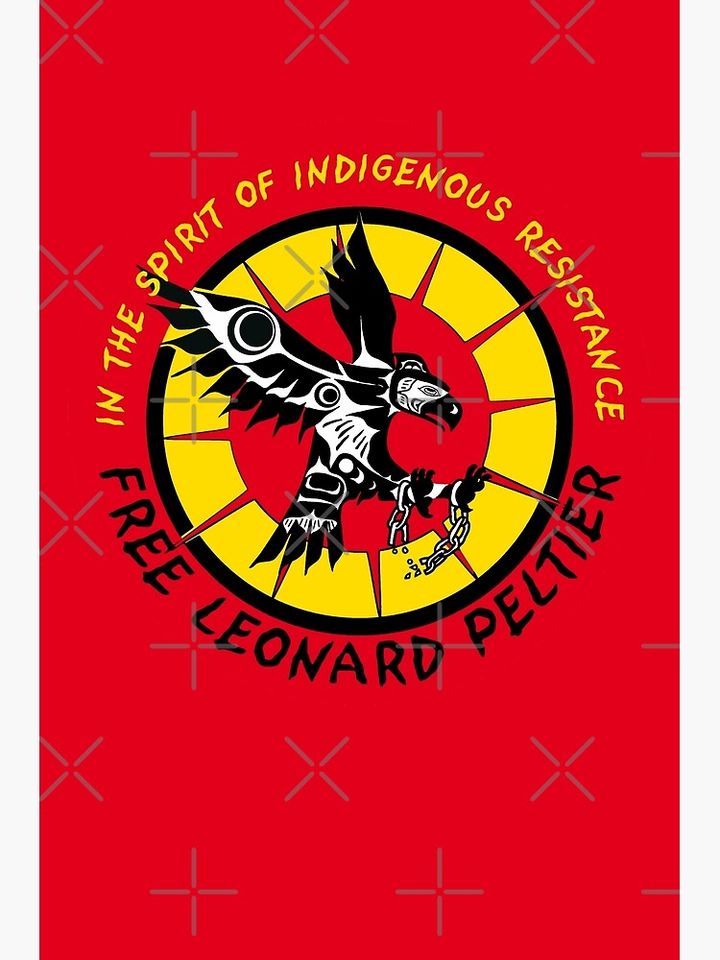 Free Leonard Peltier Premium Matte Vertical Poster