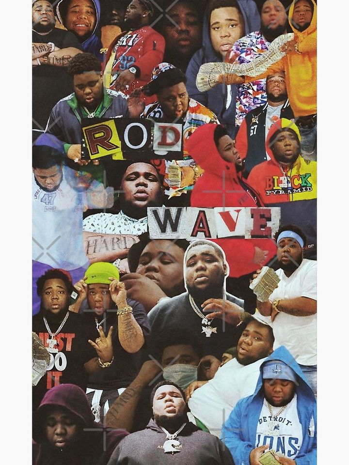 Rod Wave Poster Unique Music Print for Living Room