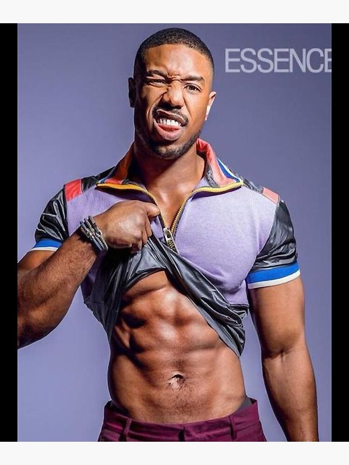 michael b jordan  Classic Premium Matte Vertical Poster