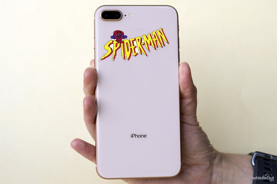 Spiderman 90's Logo  Sticker / Vinyl