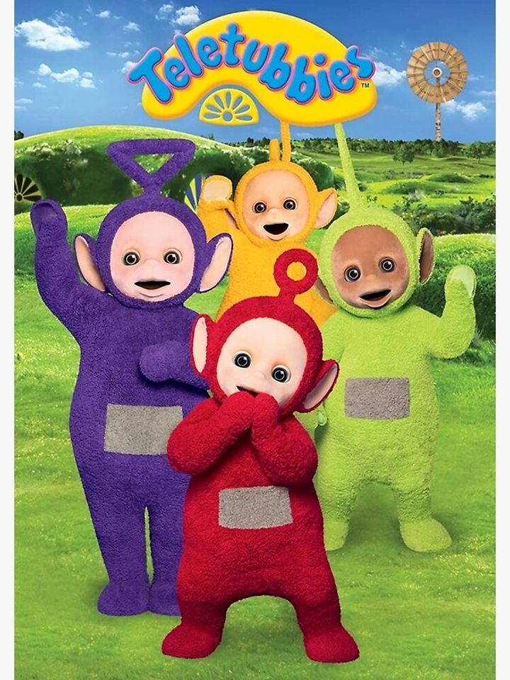 Teletubbies Design Premium Matte Vertical Poster