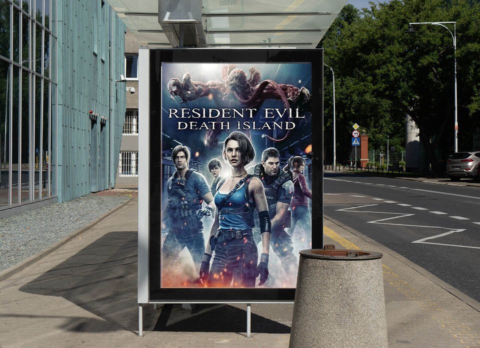 Resident Evil Death Island Poster- Gaming Poster