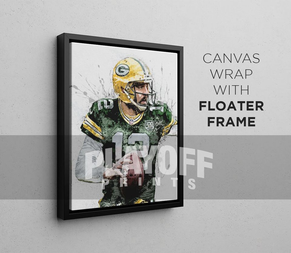 Aaron Rodgers Poster, Green Bay Packers