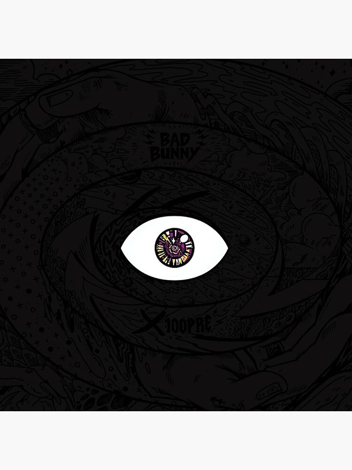 Bad Bunny x 100pre Premium Matte Vertical Poster