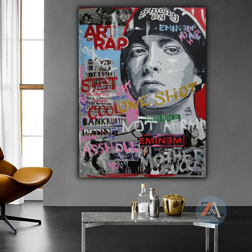 Eminem Banksy Music, Eminem Poster