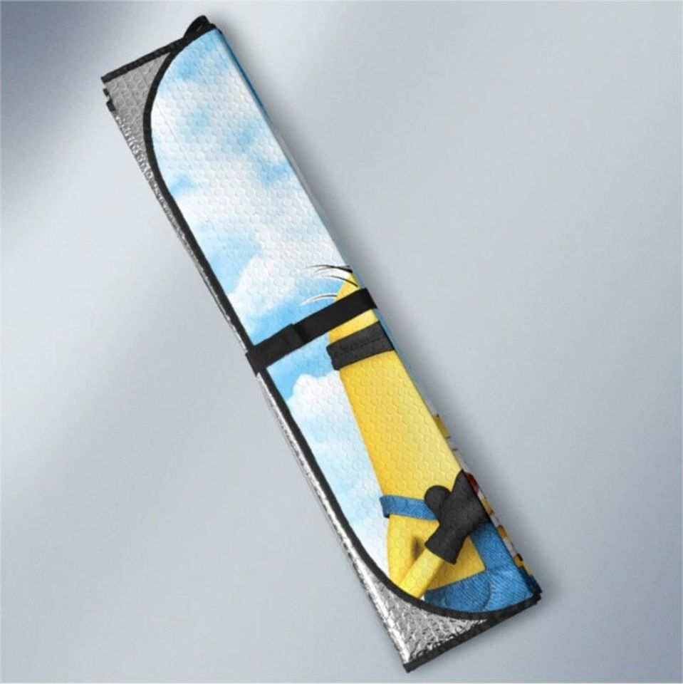 Funny Minion Car Sun Shades