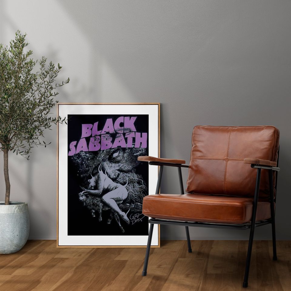 Black Sabbath Poster | Album Poster