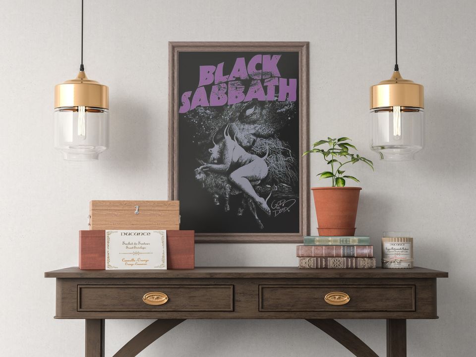 Black Sabbath Poster | Album Poster