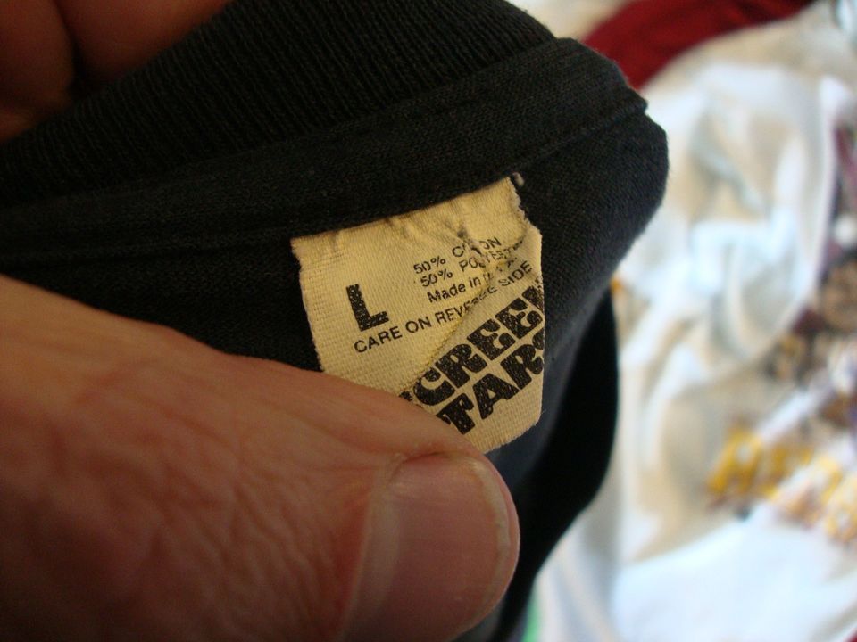 Vintage 80's POISON Live 1988 Tour band tee concert T Shirt