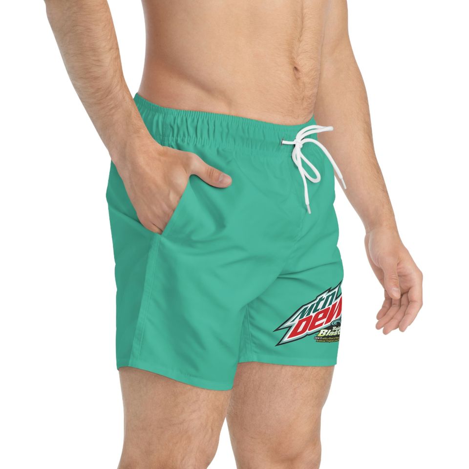 BAJA BLAST Mountain Dew Swim Trunks  Shorts