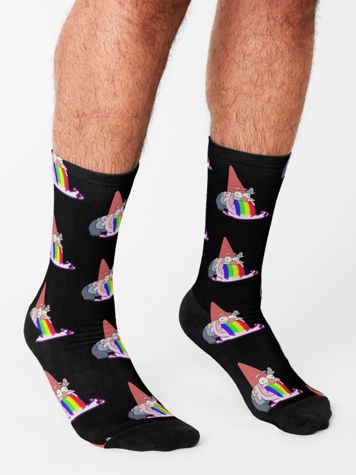 Gravity Falls Gnome Steve Socks