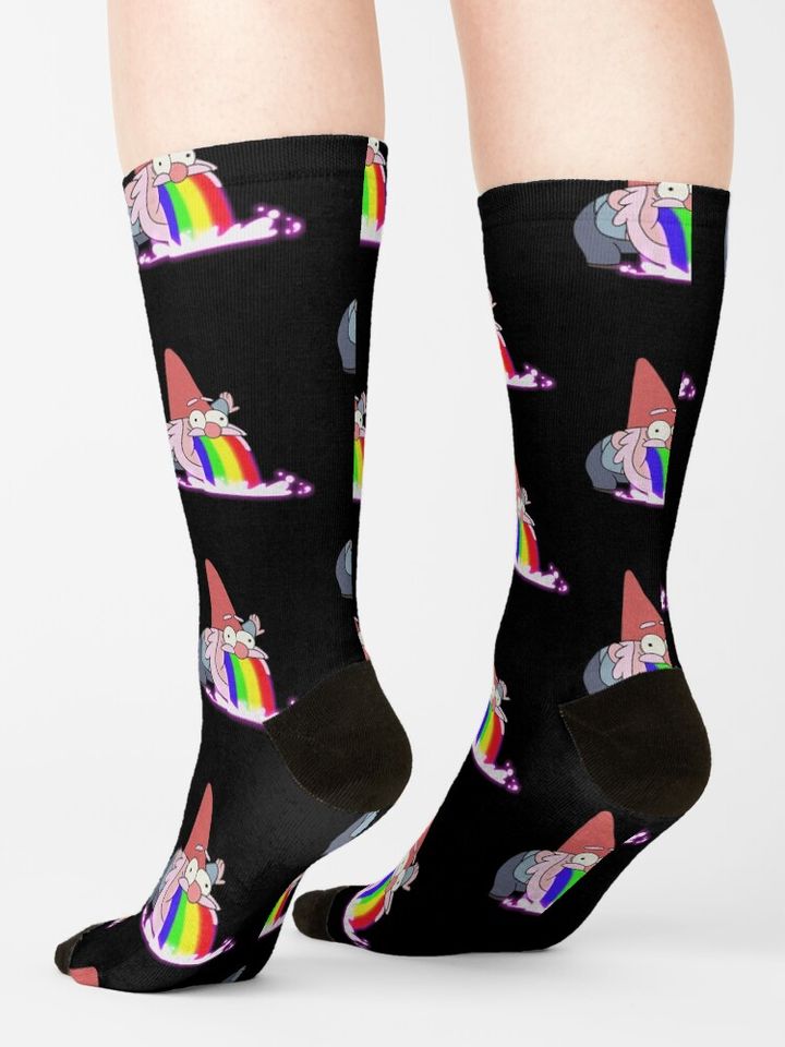 Gravity Falls Gnome Steve Socks