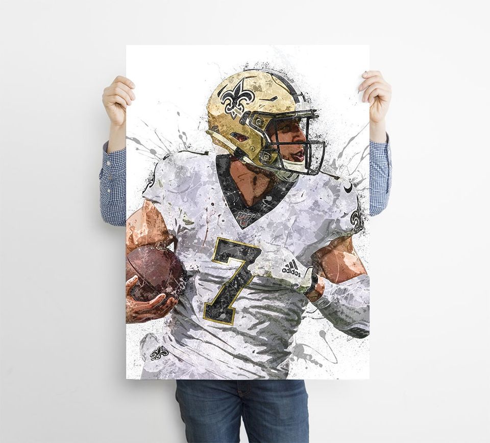 Taysom Hill Poster, New Orleans Saints