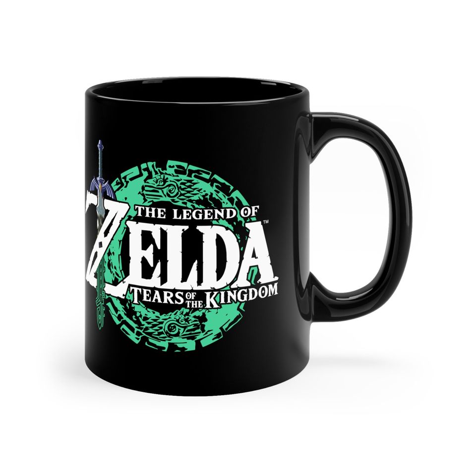 Zelda Tears of the Kingdom Themed Coffee Mug