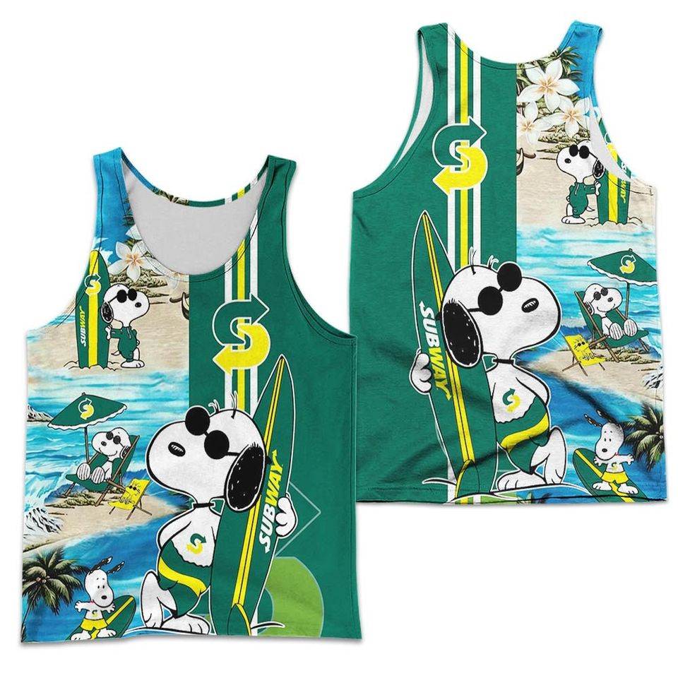 SubWay Food Beach Hawaiian Shirts