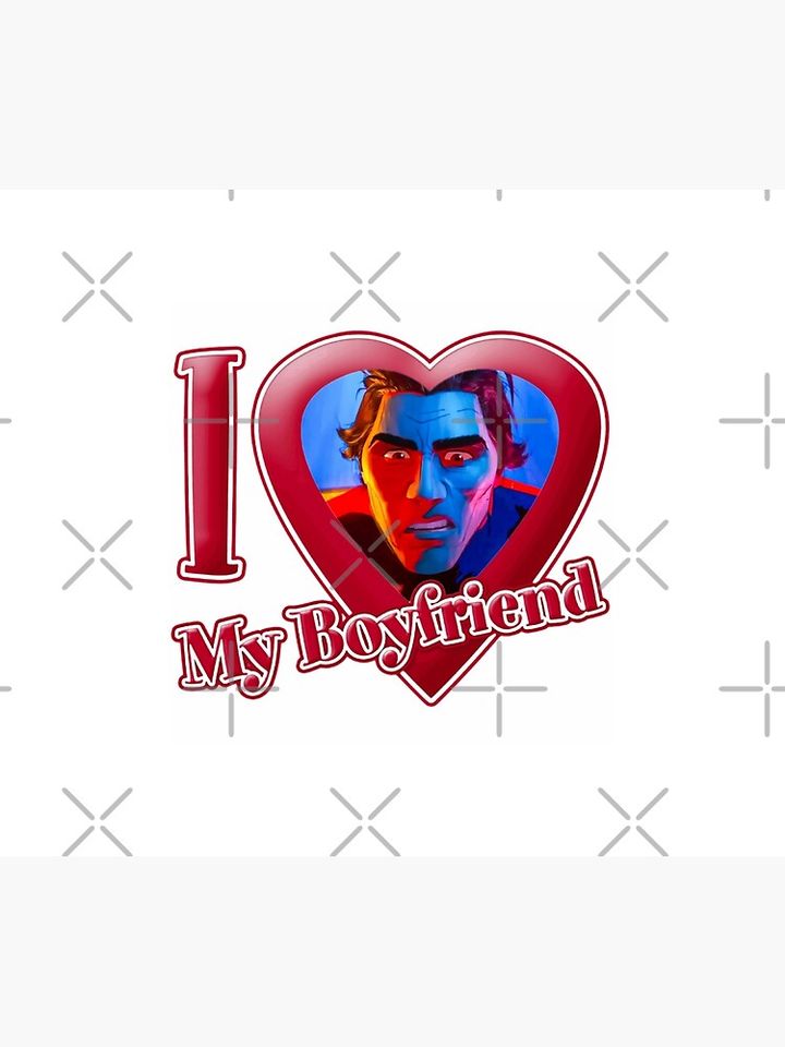 Miguel Ohara - I love my boyfriend  Throw Blanket