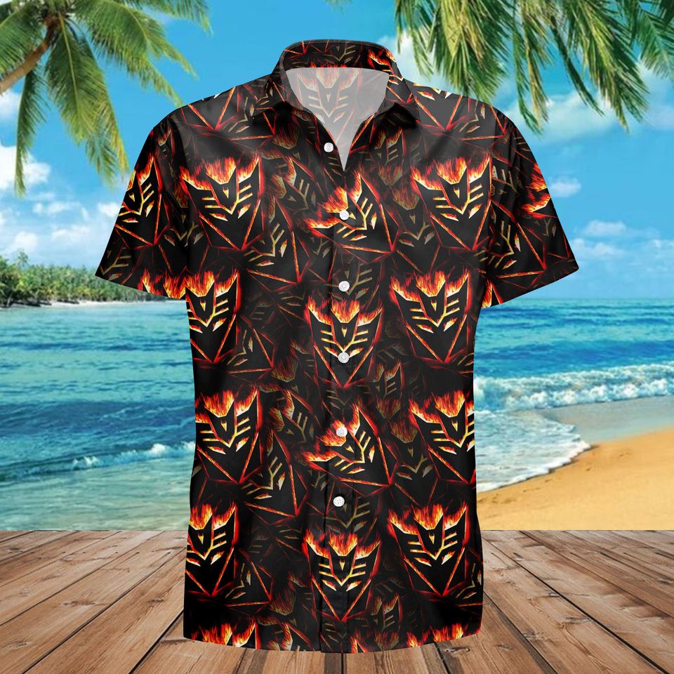 Decepticon transformer Hawaiian Shirt