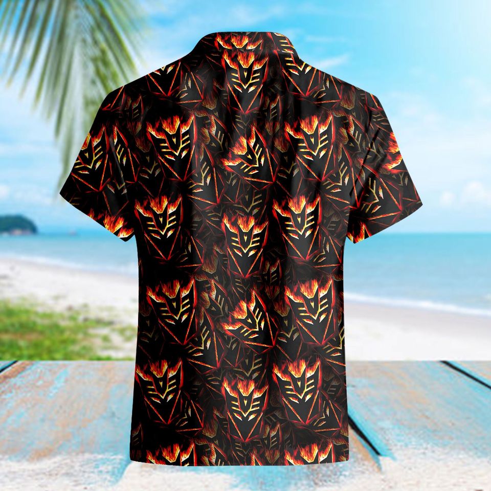 Decepticon transformer Hawaiian Shirt