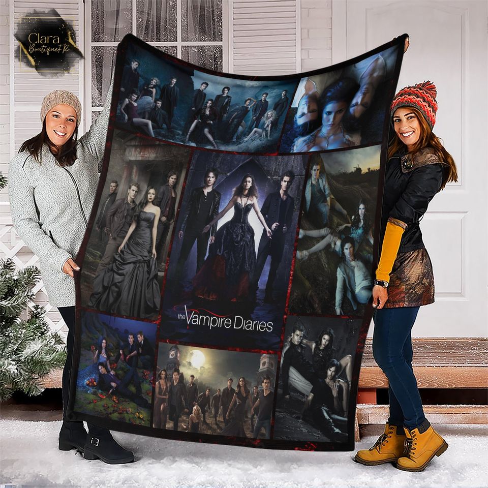 The Vampire Diaries Movie Fleece Blanket
