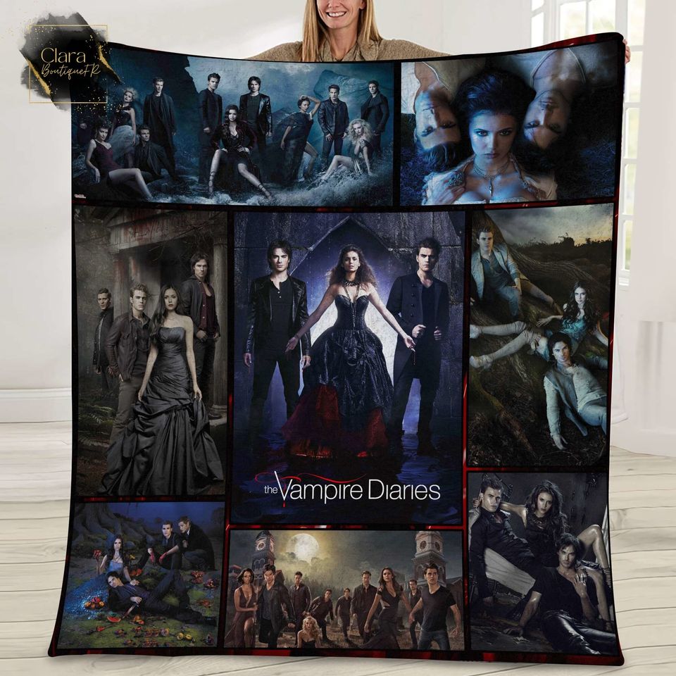 The Vampire Diaries Movie Fleece Blanket
