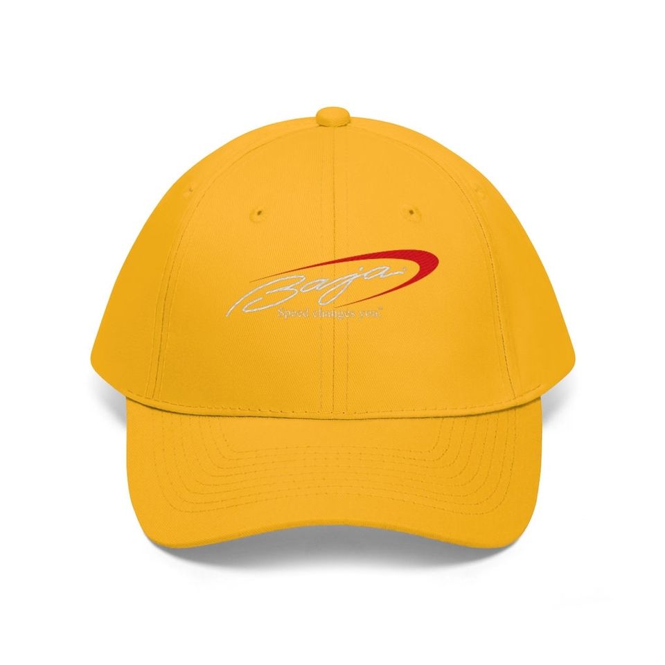 BAJA BOATS Cap , Unisex Twill Hat Embroidery