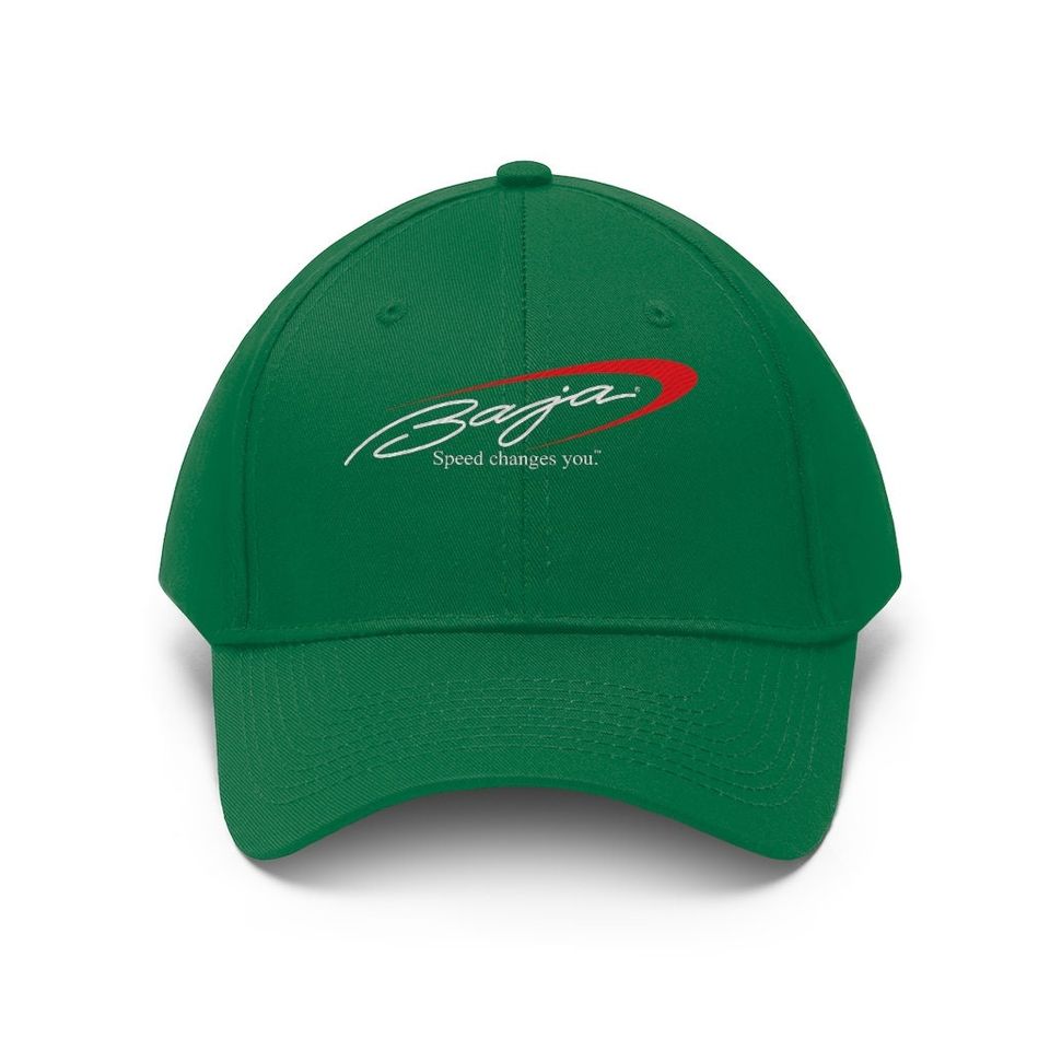 BAJA BOATS Cap , Unisex Twill Hat Embroidery