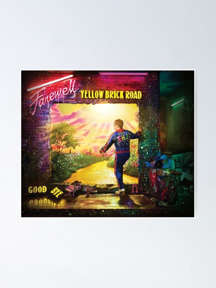 Elton John Farewell Goodbye Tour Poster