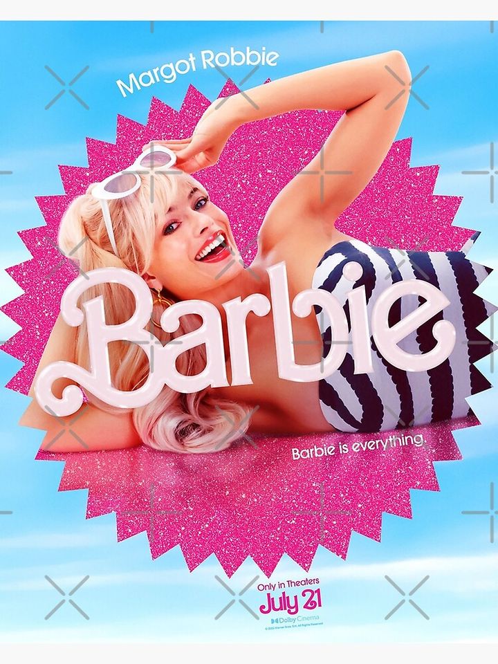 Barbie Movie 2023 Premium Matte Vertical Poster