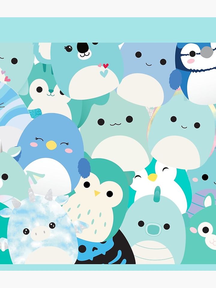 Squishmallows Hues - Blue Backpack