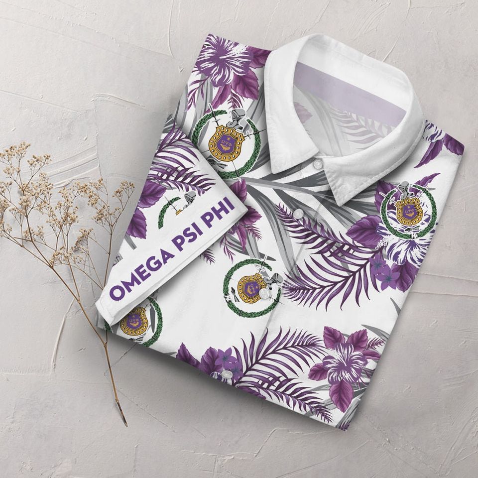 Omega Psi Phi Hawaiian Shirt