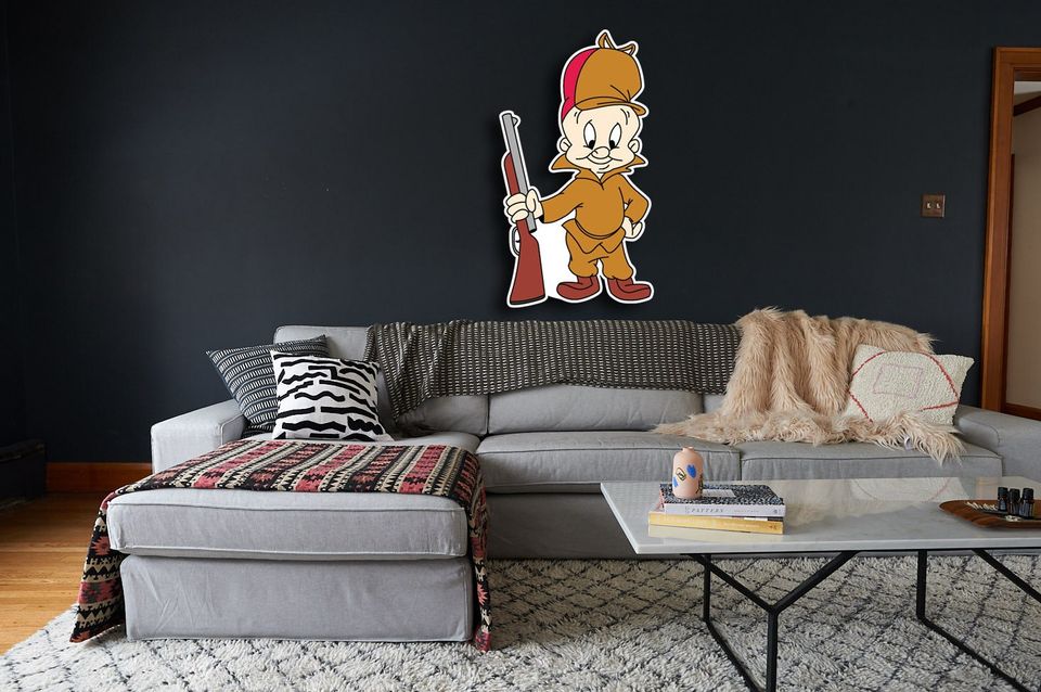 Elmer Fudd Logo Vinyl Decal / Sticker 10 Sizes!!!