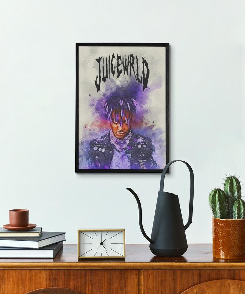 Juice Wrld Poster | Rapper Wall Art Print